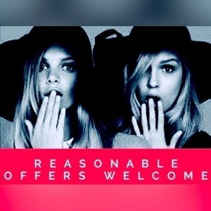 HELLO!SEE something you like in my closet?Make an offer or better yet Bundle it!